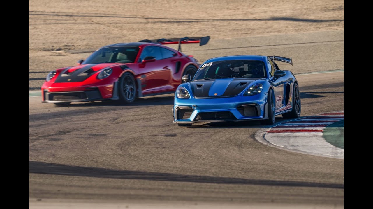 Laguna Seca in the Porsche GT4 RS