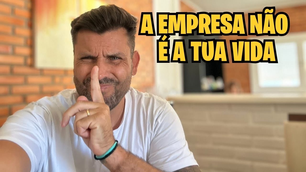 NÃO FAÇA DA FIRMA A EXTENSÃO DA TUA VIDA.