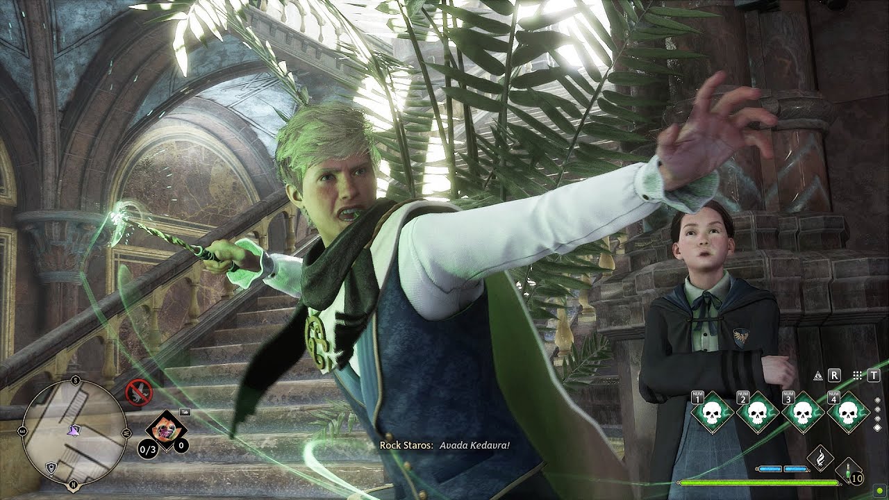 How will students react if you use Avada Kedavra in front of them &ndash; Hogwarts Legacy