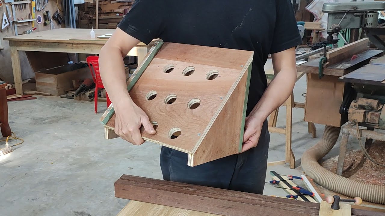45-Degree Corner Jig for Strong Joints - Simple Woodworking Tool