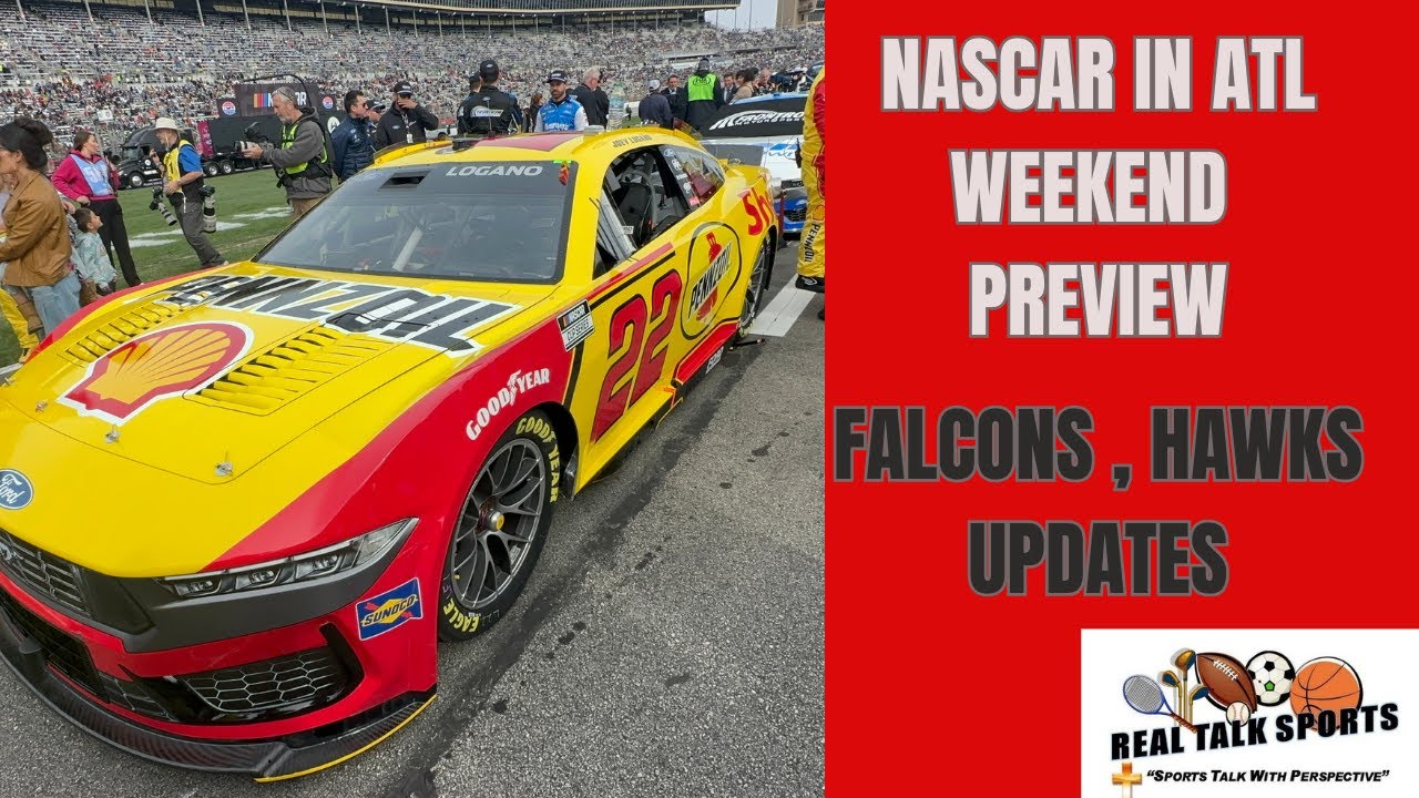 NASCAR in ATL preview, Hawks, Falcons update  📱
