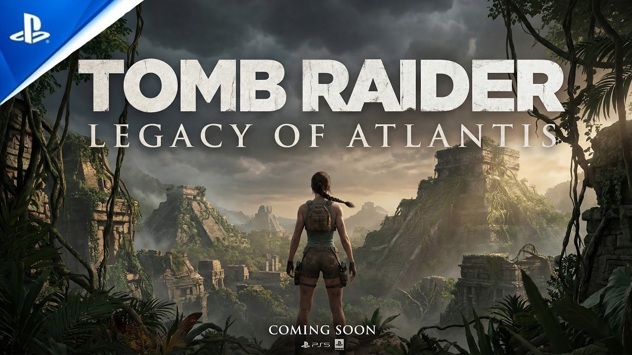 Tomb Raider: Legacy of Atlantis (2026) - Official Gameplay Trailer | PS5
