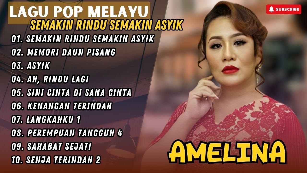 AMELINA - SEMAKIN RINDU SEMAKIN ASYIK - MEMORI DAUN PISANG - ASYIK || LAGU POP TERPOPULER 2024