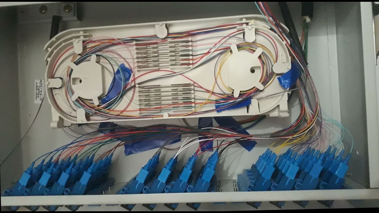 13. How to setup Fiber patch panel 48 port liu | Fiber Optic Patch Panel