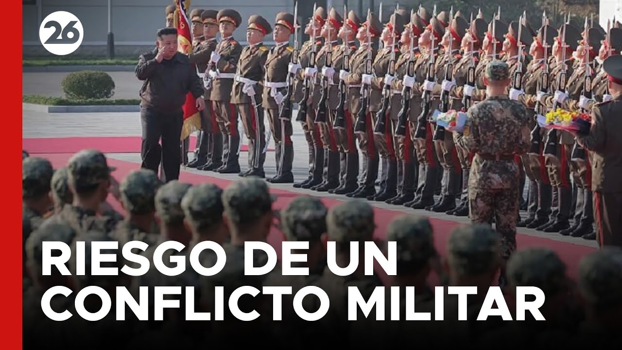 Corea del Sur alerta del riesgo de un conflicto militar con Corea del Norte | #26Global