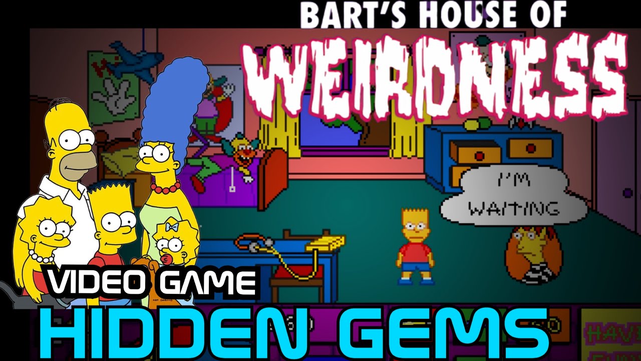 Bart Simpson's House of Weirdness - HIDDEN GEMS - PART 1 | #simpsons #retrogaming #retrogaming