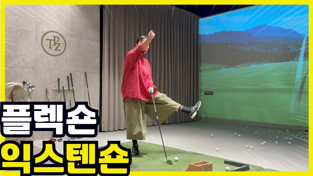 직장인 친언니의 골프 입문 | 일곱번째 레슨(2) | 플렉숀익스텐숀