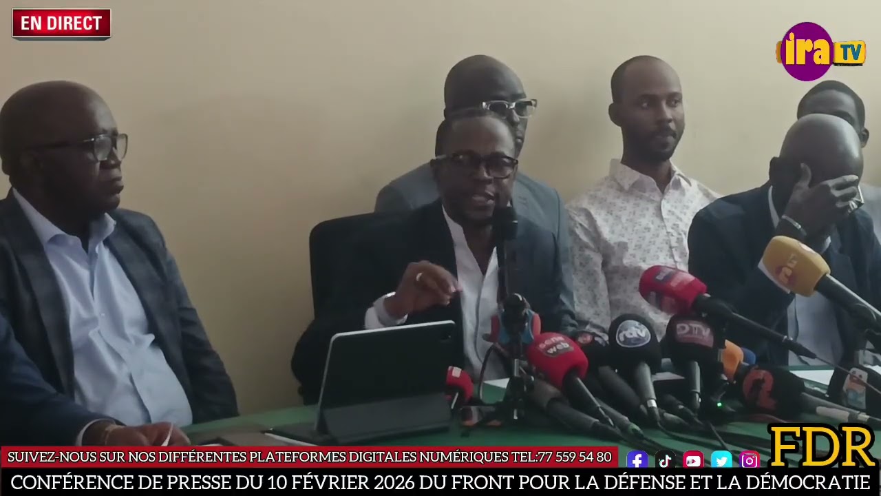 Conférence de presse du FDR: «L'économie du pays est dans un gouffre sans fond»,alerte Abdou Mbow