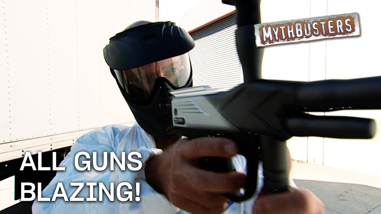 All Gunz Blazing! | MythBusters