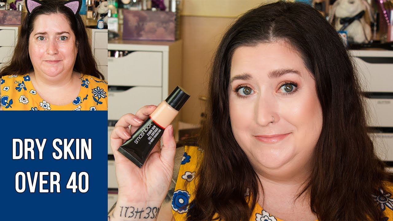 SMASHBOX STUDIO SKIN FULL COVERAGE FOUNDATION | Dry Skin Review & Wear Test