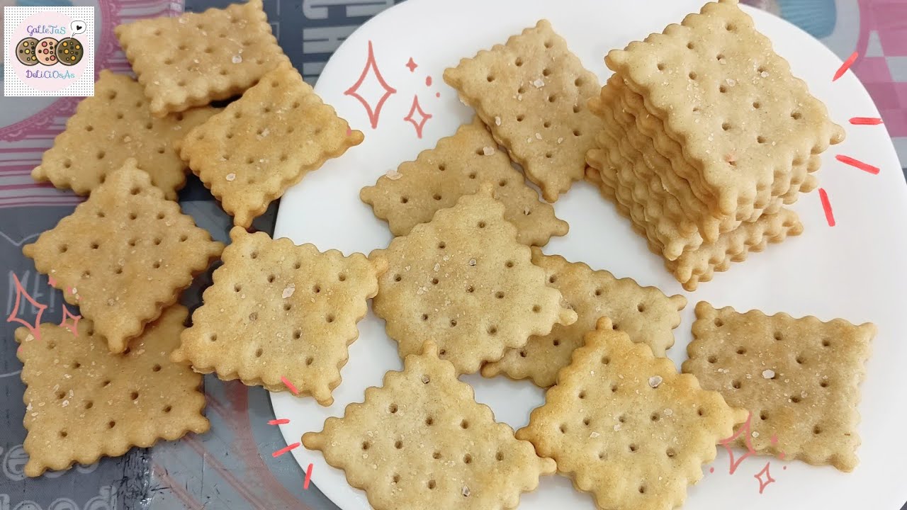 Galletas Saladas (sin huevo) 🧂| galletas deliciosas