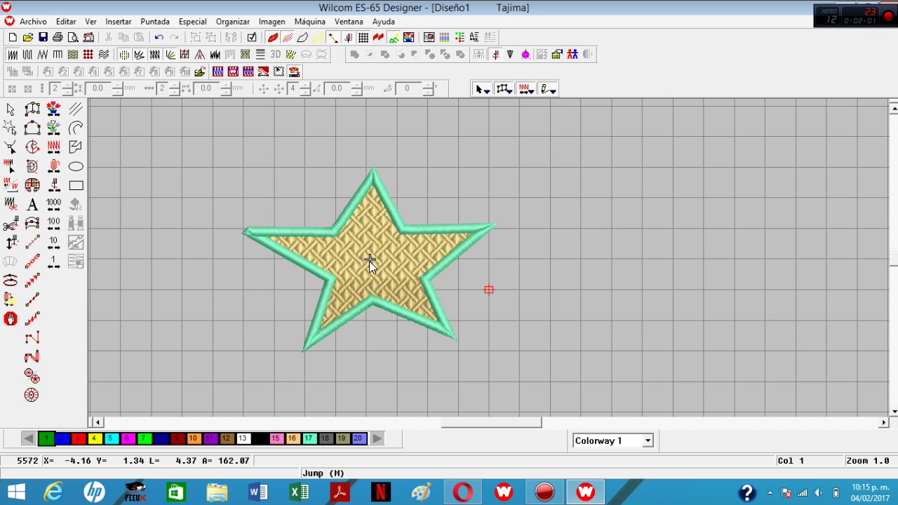 como hacer un diseño de bordado y enviarlo a la janome 500 con embroidery editor