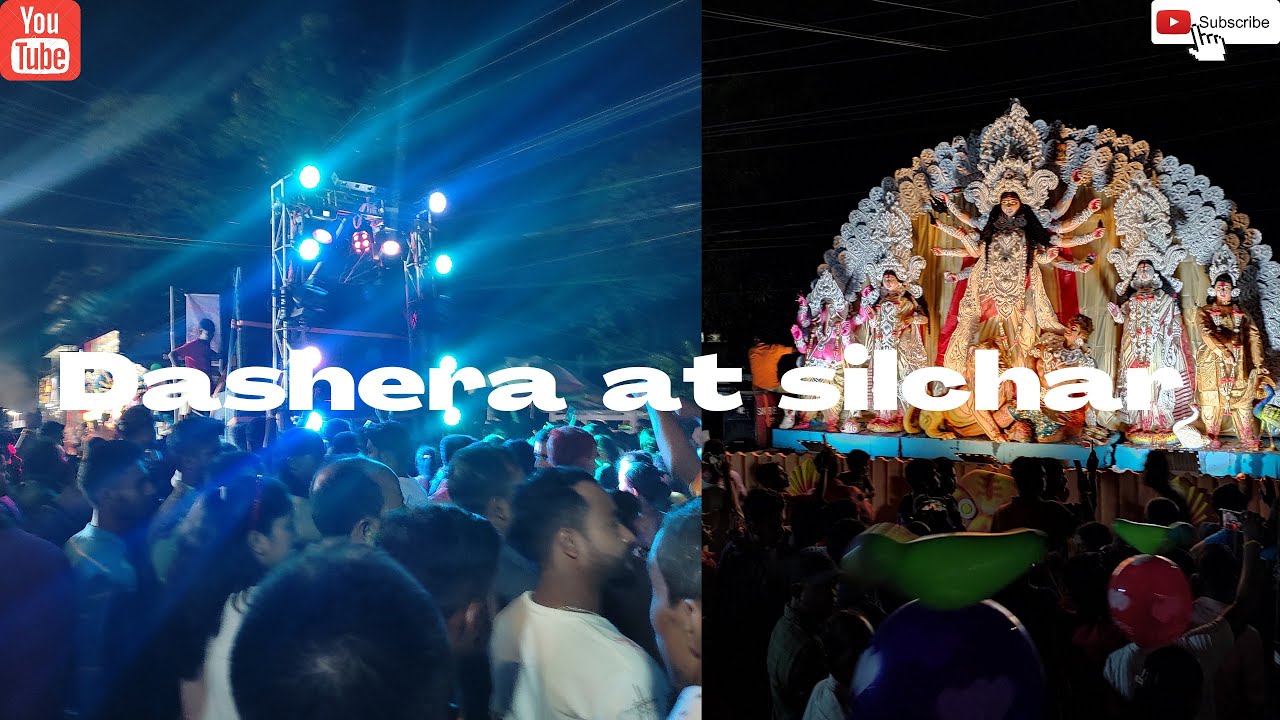 Durga puja dashami at silchar 2022 || Silchar durga puja visarjan 🔥🔥🔥