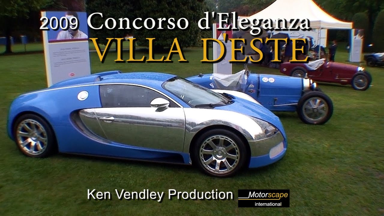2009 Concorso Villa d'Este Ken Vendley Production / Motorscape International