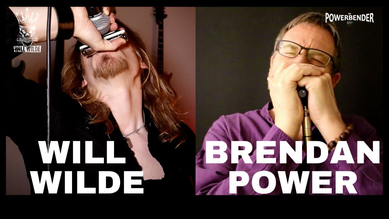 Will Wilde & Brendan Power Rock Harmonica Blowdown!