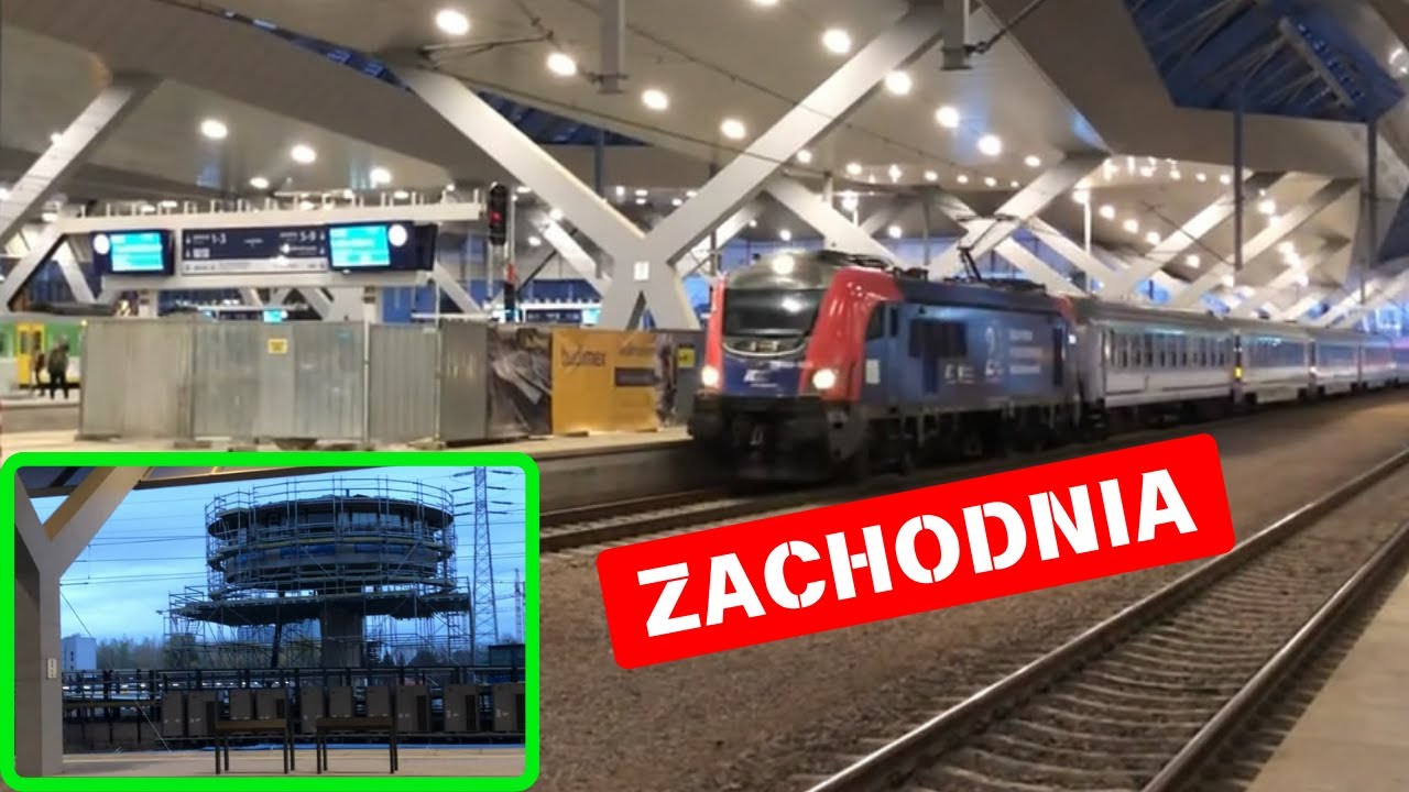 Warszawa Zachodnia budowa i pociągi oraz mili maszyniści