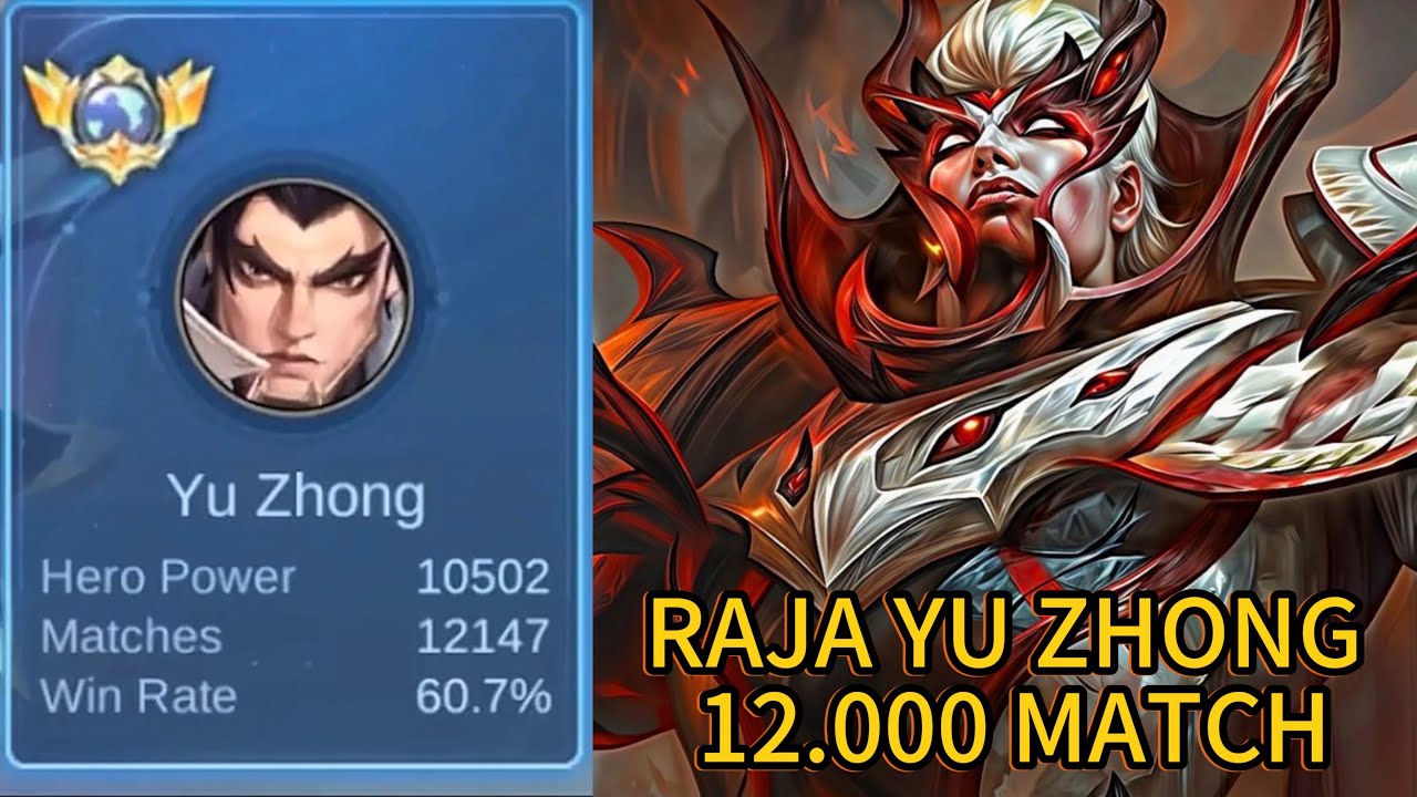 Raja Yuzhong top 1 global ini lebih jago dari RRQ DYRENNN skill nya