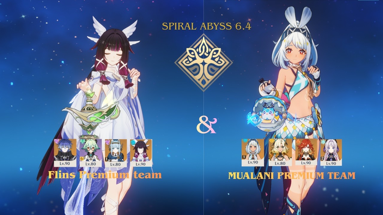 New Abyss 6.4 | Flins premium & Mualani premium