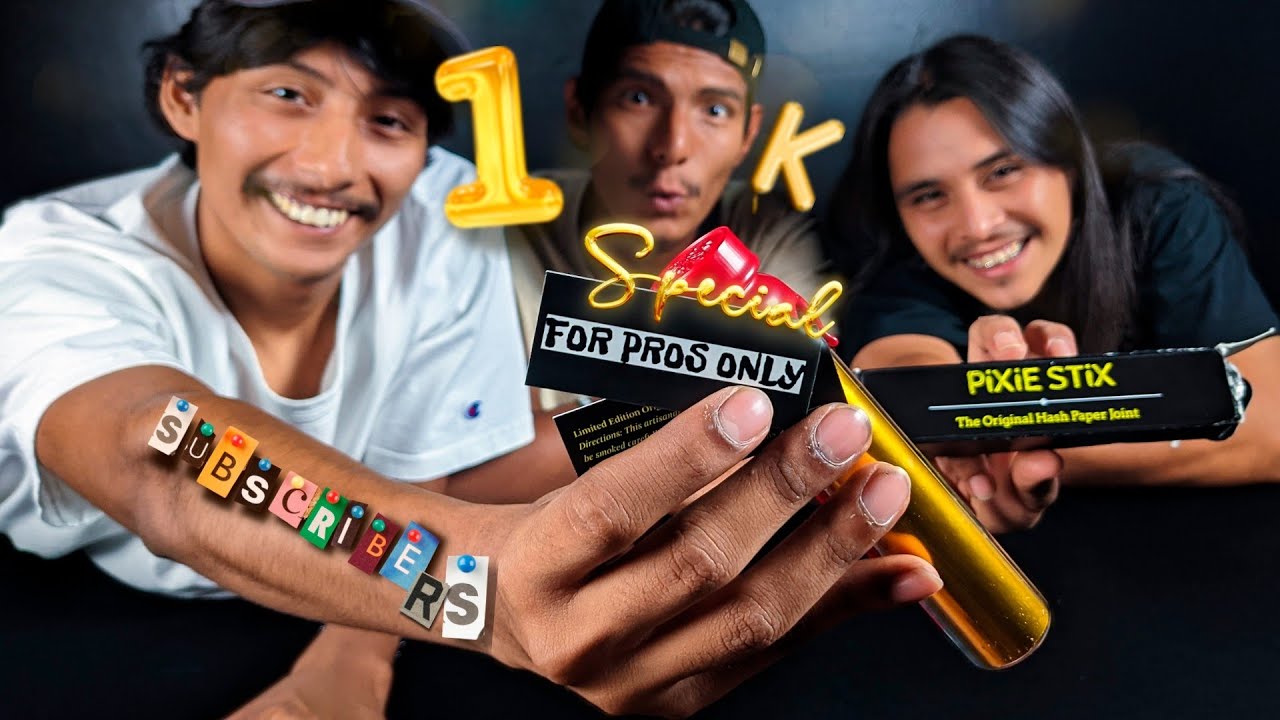The Original Hash Paper Joint for 1K Subs