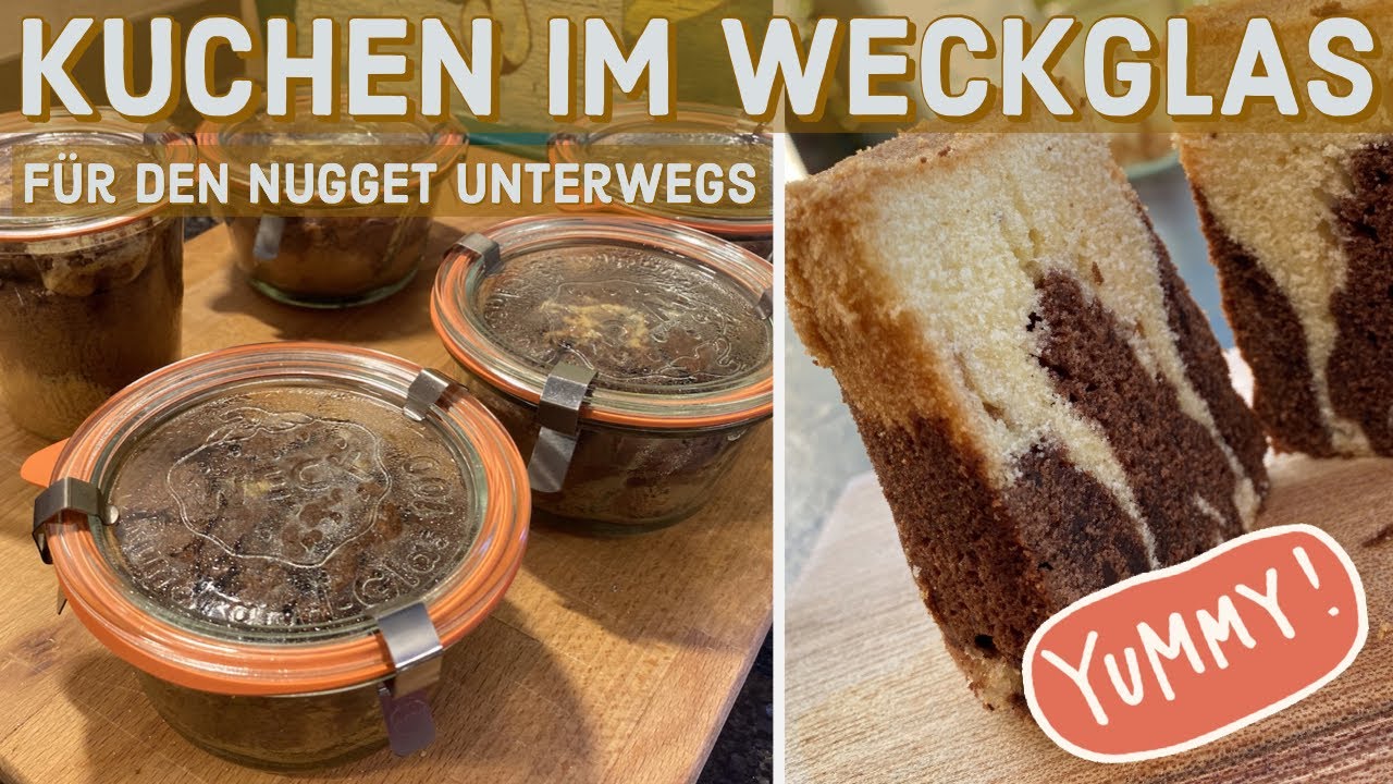Kuchen im Weckglas f&uuml;r unterwegs | Grundausstattung f&uuml;r unsere Reisen mit dem Nugget | Wir backen es