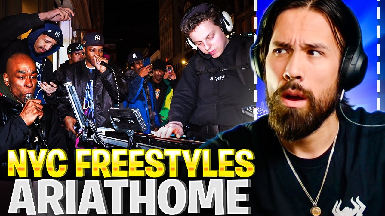 ARIATHOME is INCREDIBLE - REACTION to NYC Freestyles