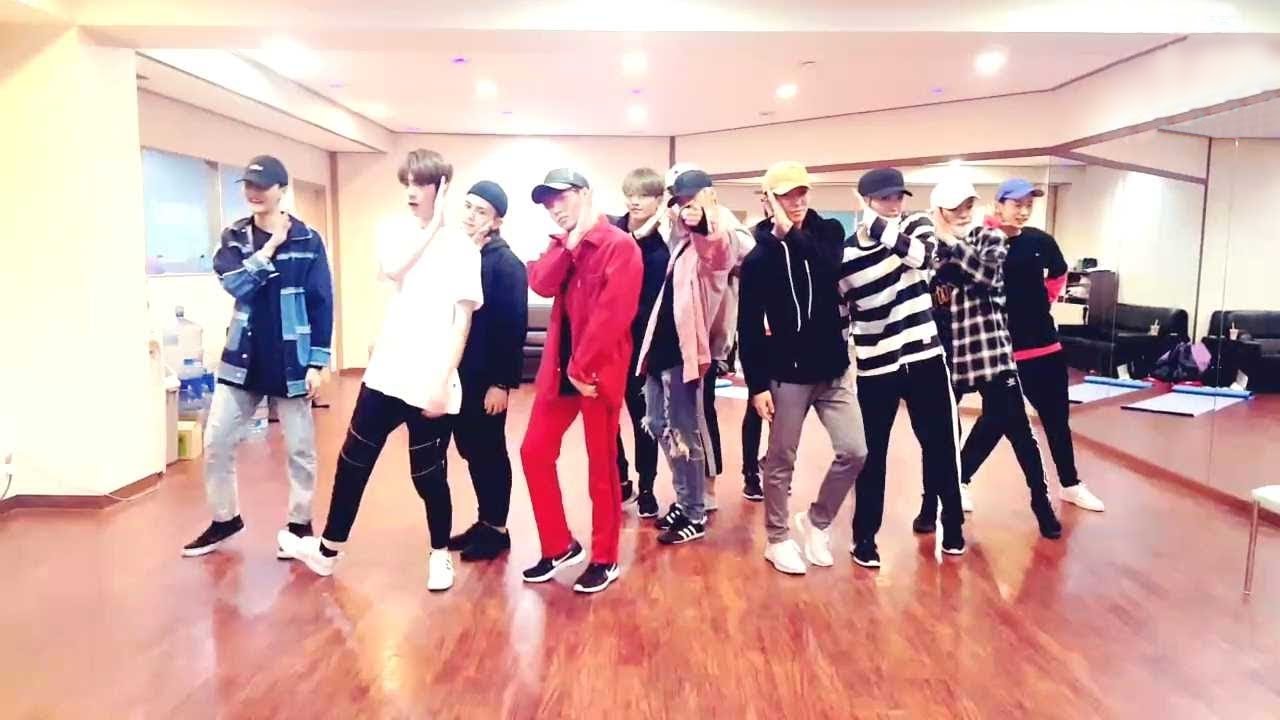 VARSITY '지금 나올래?' choreography practice (Vlive ver)