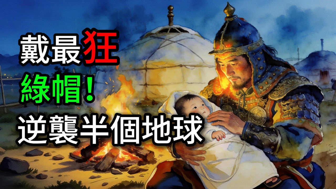 史上最狂接盤俠！新婚嬌妻遭擄走懷上野種，成吉思汗竟靠「這招」神級逆襲征服半個地球？！ #成吉思汗 #綠帽逆襲 #帝王格局 #歷史解密