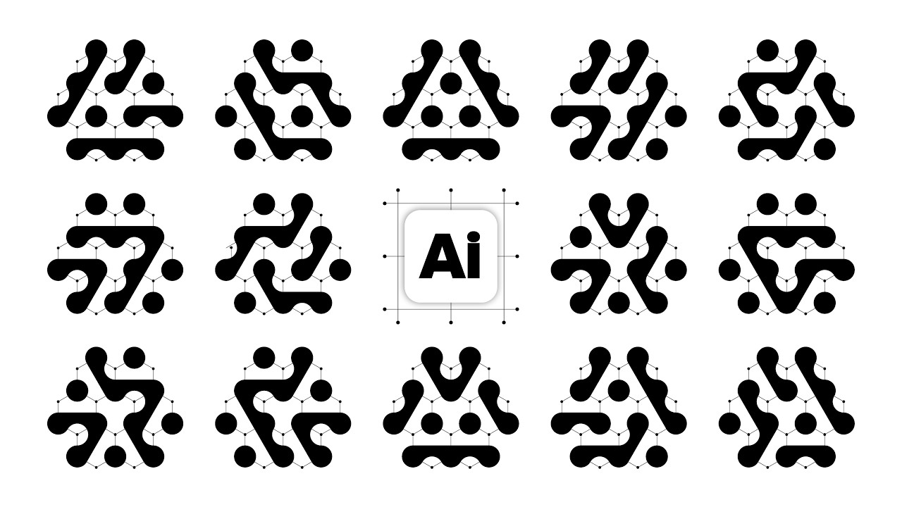 Designing Unique Sci-Fi Glyphs from Simple Shapes