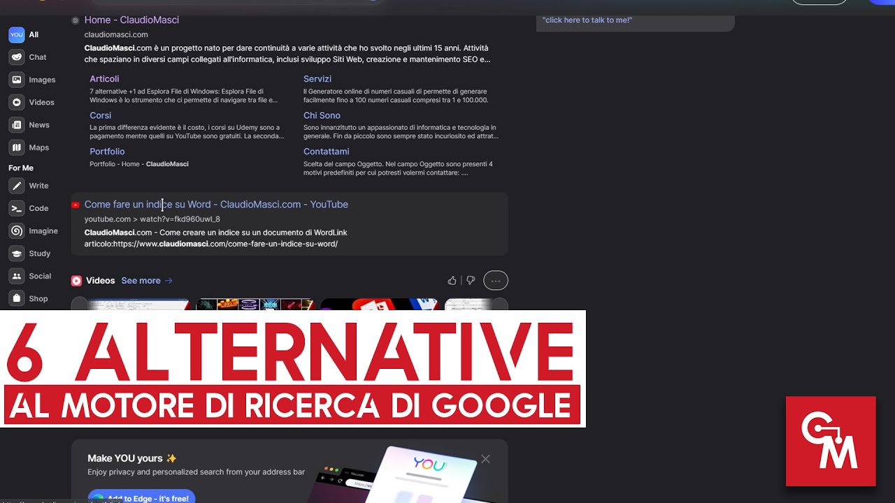 6 alternative al motore di ricerca di Google