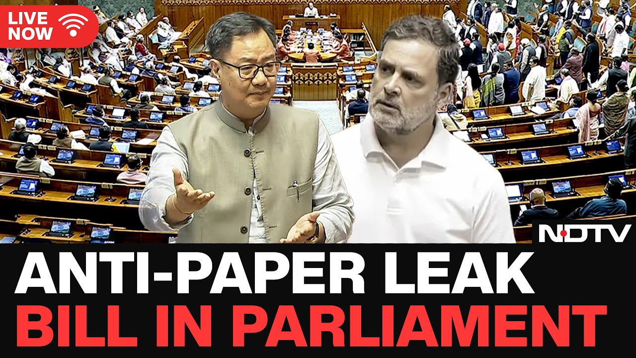 Anti-Paper Leak Bill LIVE Updates| Parliament Set To Debate Exam Reforms Bill After Days Of Deadlock