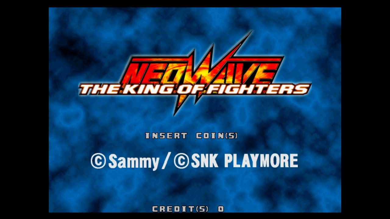 The King of Fighters Neowave (SNK Playmore 2004) - Demo screen