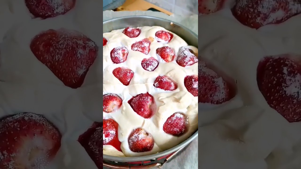 Клубничный пирог 