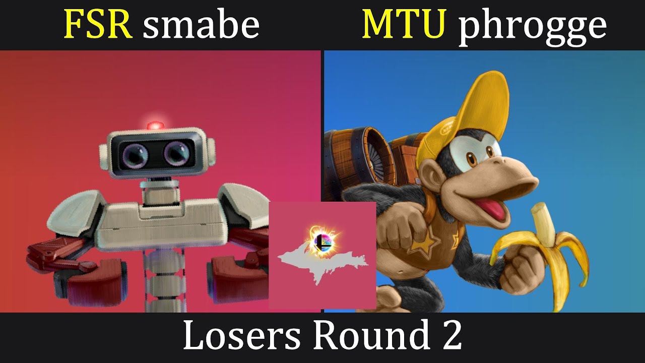 UP Summit 3 | Losers Round 2 | smabe (ROB) vs. phrogge (Diddy Kong)