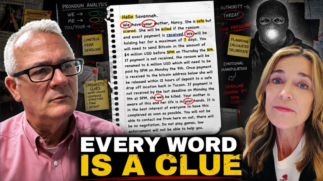 Nancy Guthrie Case: Forensic Linguistics Exposes Hidden Clues in the Nancy Guthrie Note