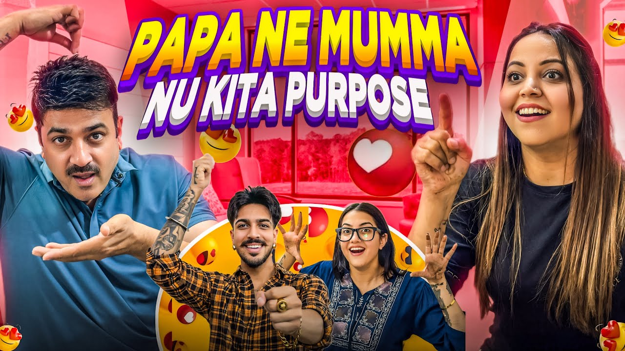 😍PAPA NE MUMMA NU KITA PURPOSE 😍🧿💥 | HASS HASS K HOYE PAGAL🤣| MR MRS NARULA