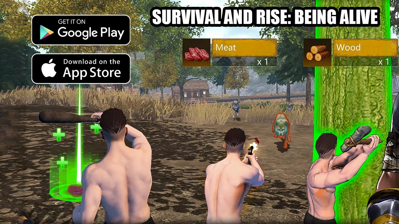 Survival and Rise: Being Alive Open World 4K Gameplay Android, iOS