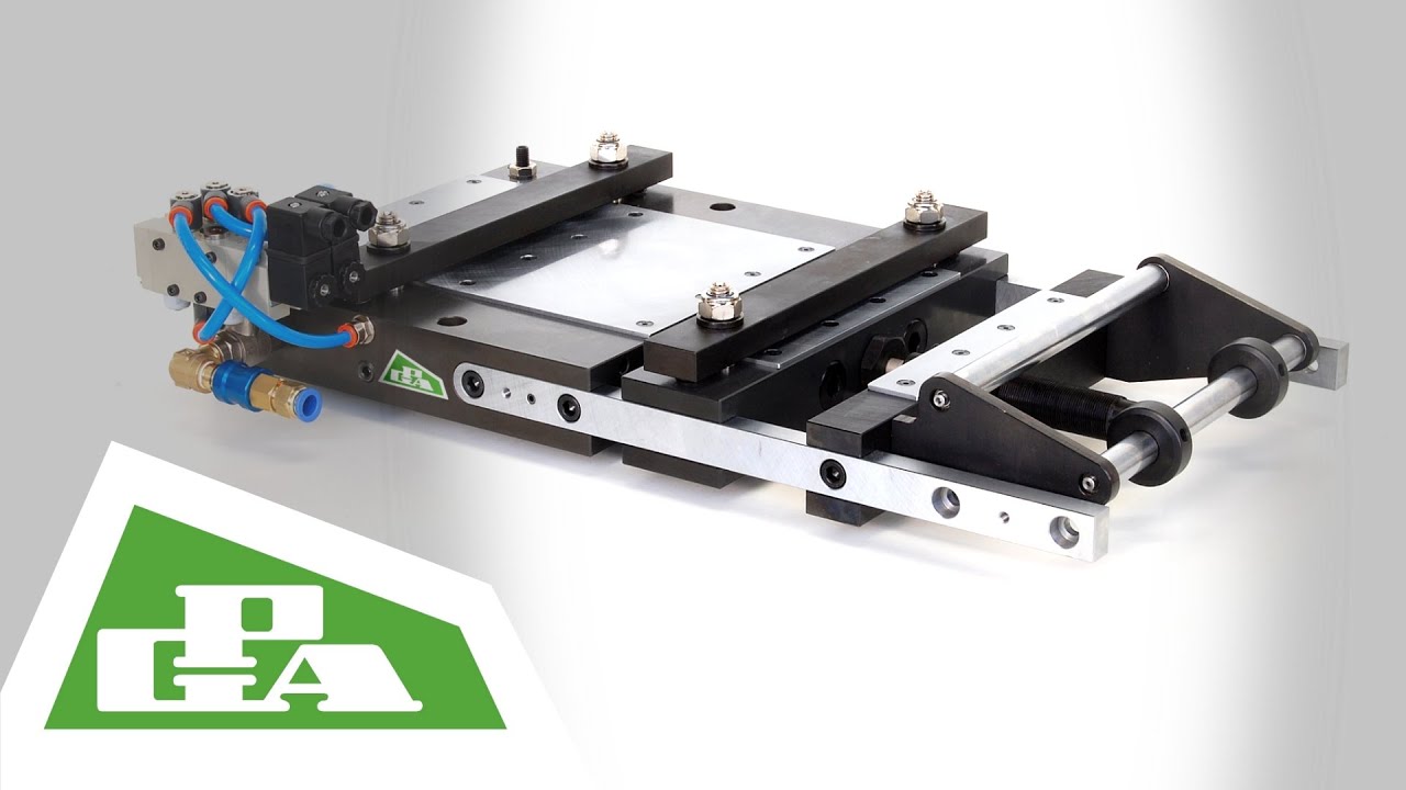 Alimentatore pneumatico per presse, 200 x 200 mm - Pneumatic feeder for presses, 200 x 200 mm