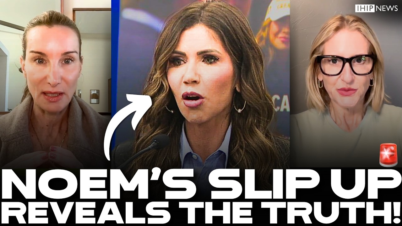 IHIP News: 🚨 Kristi Noem's SLIP UP On LIVE TV EXPOSES The TRUTH About Trump's PLAN!