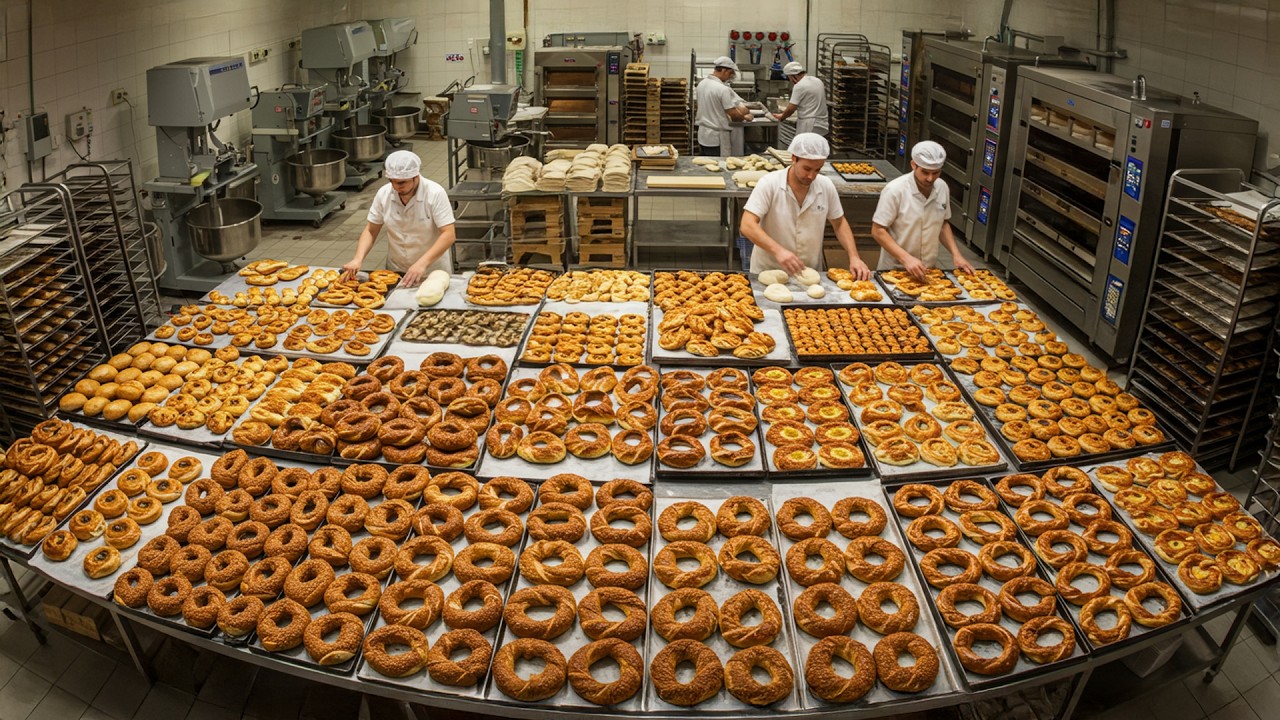 100,000 Pastries! Unstoppable Turkish Bakery