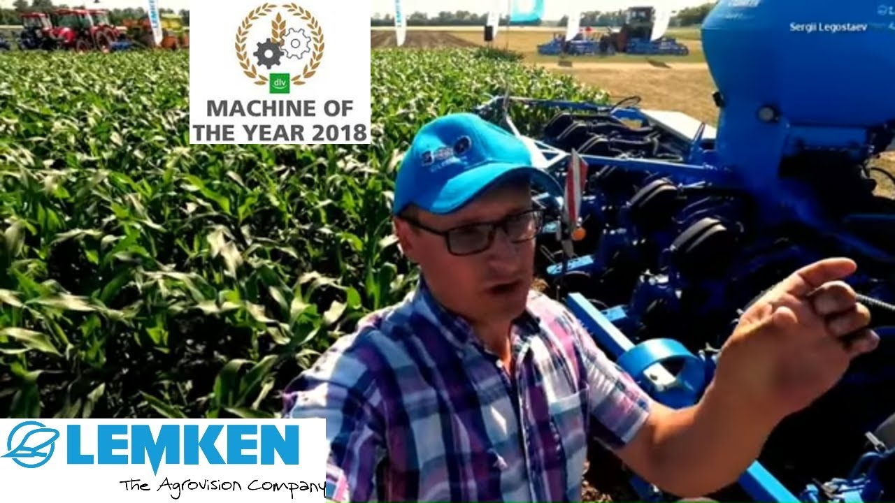Вона сіє Дельтою...Lemken Azurit 9 результат посіву від 8 травня