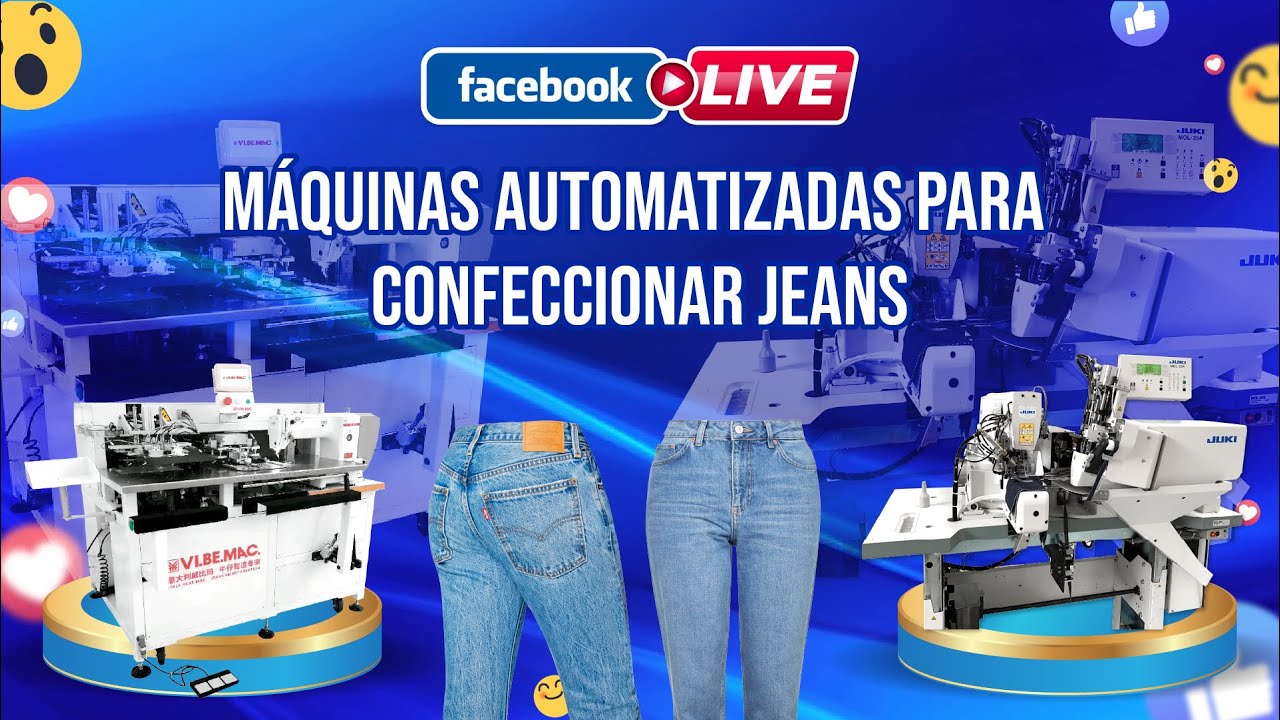 Tecnolog&iacute;a y automatizaci&oacute;n para la confecci&oacute;n de jeans y ropa industrial 🤖👕