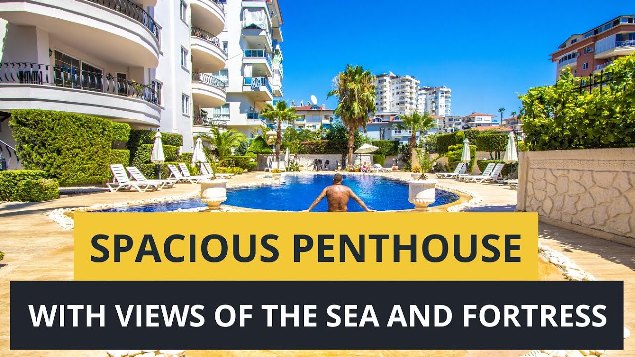 Large penthouse for sale in Alanya. Apartment in Turkey Alanya. Property for sale in Turkey