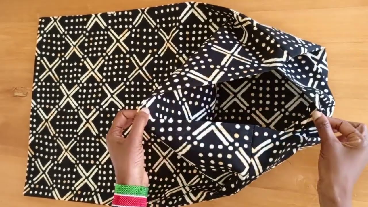 HOW TO MAKE ANKARA PILLOW CASE