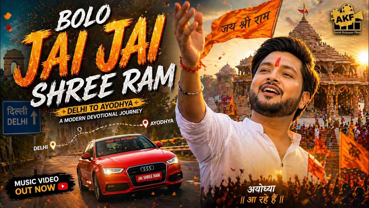 Bolo Jai Jai Shree Ram | बोलो जय जय श्री राम | Amish Katyayan #ayodhyarammandir @amishkatyayanfilms