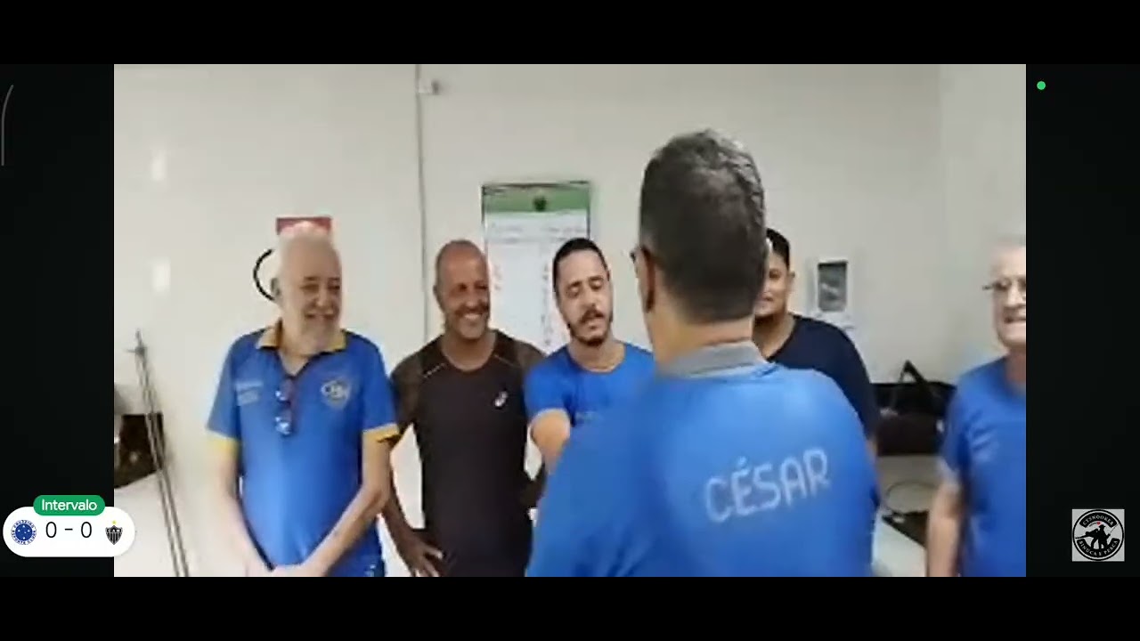 Homenagem de encerramento, torneio INÍCIO - CBH 