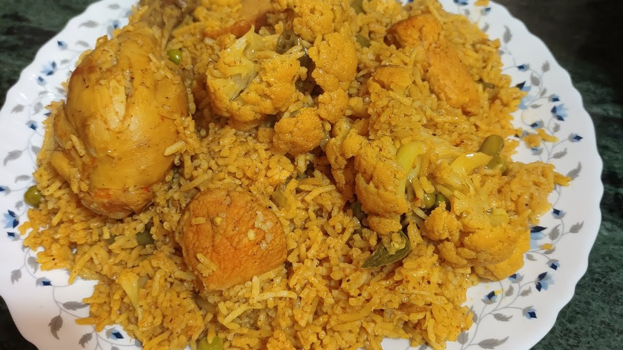 Easy and tasty Chicken veg biryani...