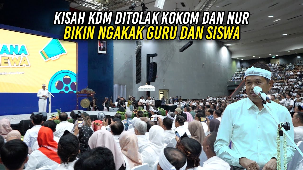 KISAH KDM DITOLAK KOKOM DAN NUR | BIKIN NGAKAK GURU DAN SISWA DI SABUGA