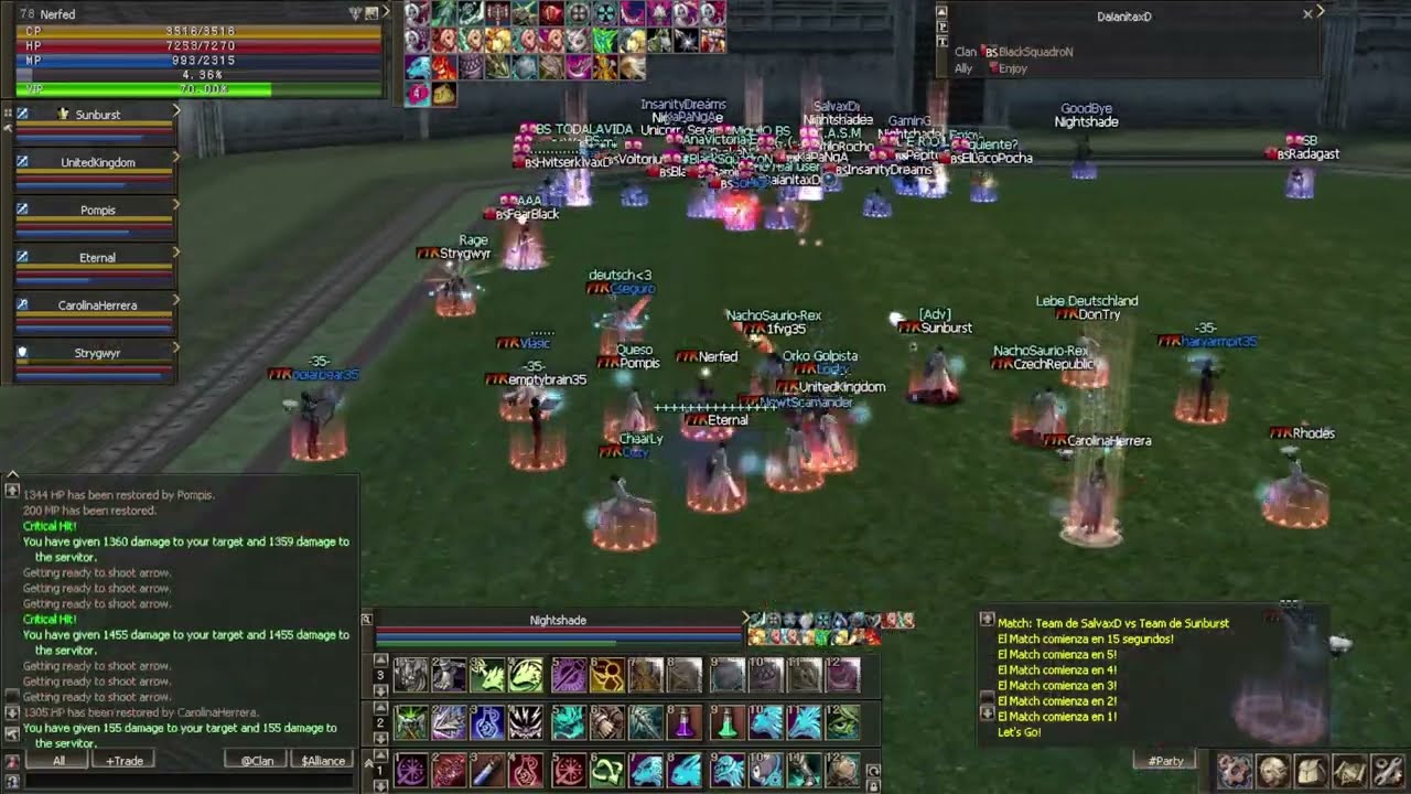 L2 Eris | Evento 21vs21 (Deutsch & Advance)