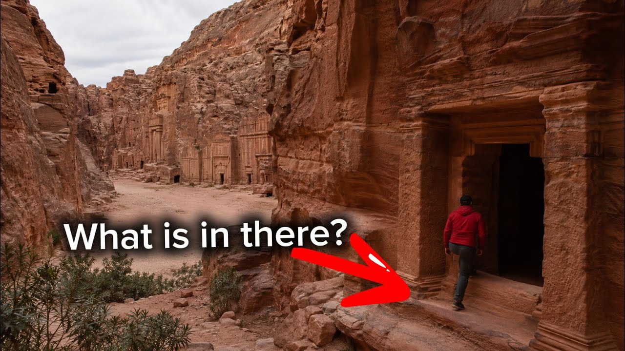 Why so many tombs in a desert canyon? I hike in to investigate. 