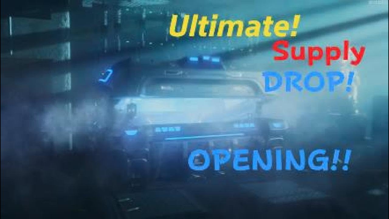 ultimate supply DROP opening in BO3. Best weapons yet?